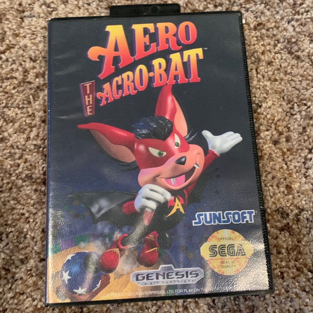 Aero the Acrobat Sega Genesis